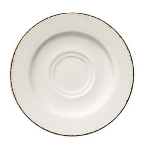 Bonna (Турция) Блюдце d=160 мм. Ретро коричневый край (чашка 69212, 69213) Bonna /1/6/1848/