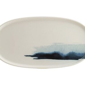Bonna (Турция) Блюдо овальное 300*155 мм. Блю Вэйв, форма Хюгге Bonna /1/6/432/