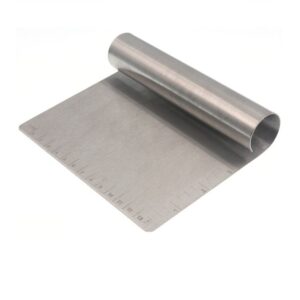 MGsteel Скребок (разделитель для теста) h=12 см. раб.часть 15*8 см. нерж. со шкалой MGsteel /1/12/72/