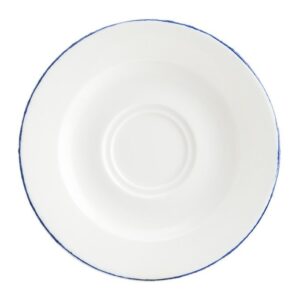 Bonna (Турция) Блюдце d=160 мм. Ретро синий край (чашка 70921, 70690) Bonna /1/6/1848/