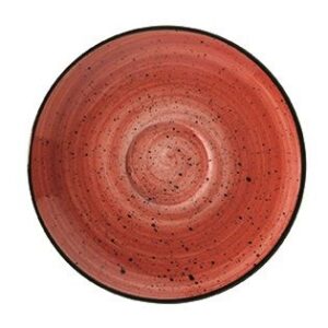 Bonna (Турция) Блюдце d=120 мм. Гурмэ красная, форма Гурмэ Bonna /1/6/3648/