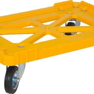 Россия Тележка для ящиков 600*400 мм. до 200 кг. желтая /1/50/