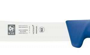 Icel (Португалия) Нож для прокалывания брюшины и снятия кожи 210/340 мм. с крючком и зацепом, синий SAFE Icel /1/6/