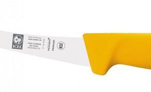Icel (Португалия) Нож обвалочный 150/290 мм. изогнутый, полугибкое лезвие, желтый SAFE Icel /1/6/
