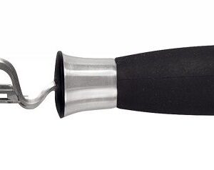 Icel (Португалия) Овощечистка 5/19 см. с плавающим лезвием, черная нерж. с прорезин. ручкой Icel /1/4/ АКЦИЯ