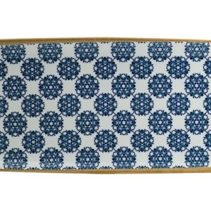 Bonna (Турция) Блюдо прямоуг. 340*160 мм. Калиф Лотус, форма Мув Bonna /1/12/696/