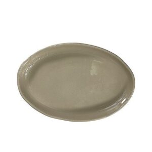 Bonna (Турция) Блюдо овальное 150*100 мм. Оливковый, форма Крас волнистый край Bonna /1/12/