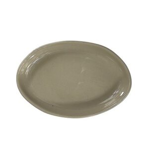 Bonna (Турция) Блюдо овальное 190*130 мм. Оливковый, форма Крас волнистый край Bonna /1/6/
