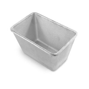 Алюминий (Россия) Форма для выпечки хлеба 16,5*10,5 см. h=10 см. алюм. литая /1/