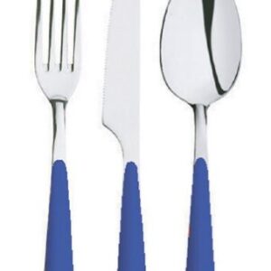 Abert (Италия) Нож столовый Мастер 18/0 2 мм 21 см. синий Abert /12/144/