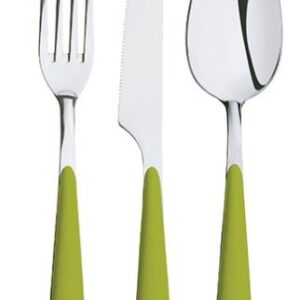Abert (Италия) Вилка столовая Мастер 18/0 2 мм 19,5 см. зеленый Abert /12/