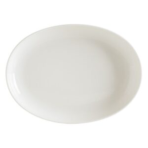 Bonna (Турция) Блюдо овальное 370*240 мм. 2880 мл. с бортом Белый, форма Потт Bonna /1/6/