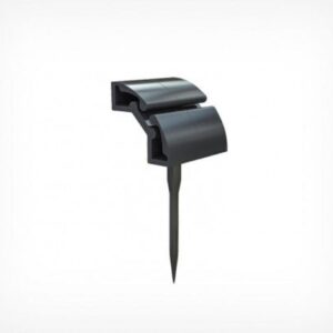 Ценник (Россия) Держатель для ценников и табличек h=5 см. черный пластик. на иголке /1/