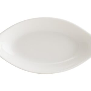 Bonna (Турция) Блюдо для запекания и подачи 180*90 мм. 150 мл. овальное с ушками Белый,форма Оптива 2 Чойс Bonna /1/12/