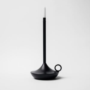 MGline Лампа настольная беспроводная d=11 см. h=25,5 см. 1 цвет, 3 режима яркости, алюм., черная LED CANDLE MGline /1/20/