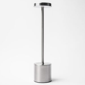 MGline Лампа настольная d=8 см. h=34 см. 3 цвета, сенсорная регулировка яркости, алюм., серебристая LED METAL MGline /1/20/