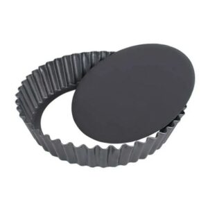 MGsteel Форма для выпечки d=10 см. h=2 см. рифленая съемное дно, сталь с антиприг. покр. MGsteel /1/