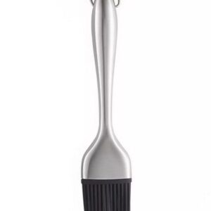 MGprof Кисточка кондитерская 20*4 см. силиконовая с ручкой нерж. MGprof /1/