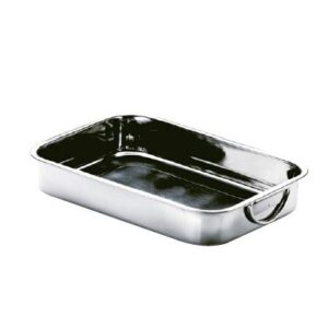 Abert (Италия) Противень для лазаньи 26,5*19,5 см. нерж. со складными ручками Abert /1/ ВДОХНОВЕНИЕ