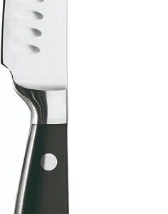 Abert (Италия) Нож для овощей 90/200 мм. с бороздками, кованый Abert /1/12/