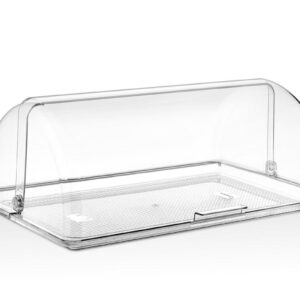 GASTROPLAST (Турция) Крышка Roll-Top GN1/1 53*32,5 см. h=18,5 см. поликарбонат, прозрач. (поднос 76838,76846) GP/1/6/