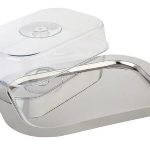 APS (Германия) Поднос для подачи 42*31 см. нерж. с крышкой полистирол APS /1/