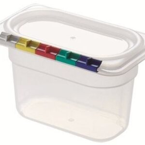 Пластик (Россия) Гастроемкость 1/9 h=100 мм. 0,9 л. поликарб. прозрач. /1/18/