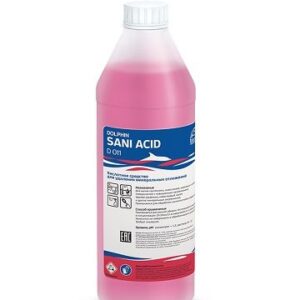 Проф. химия (Россия) Средство моющее для сантехники и туалетов 1 л. кислотное очистка минерал. отложений ph 2 Sani Acid /1/12/