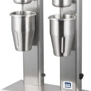 Китай Миксер для молочных коктейлей 2 стакан нерж. (1 л +1 л.), корпус алюм. (две скорости 7500 и 15000 об/мин) /1/