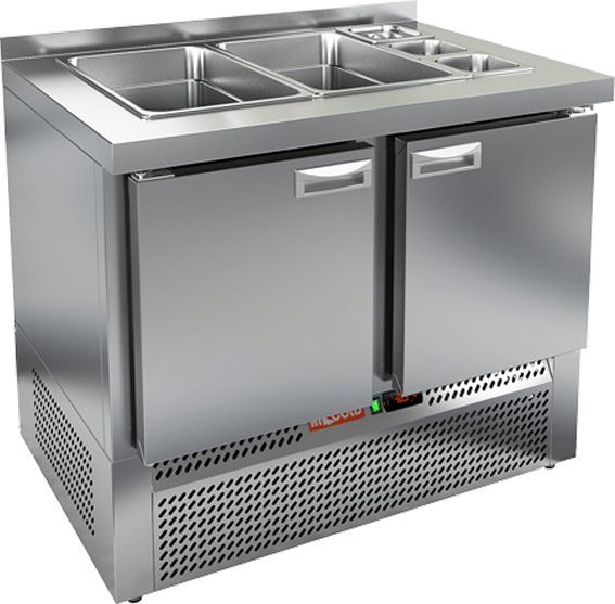 Hicold (Россия) Стол холодильный для салатов SLE3-11/GN Hicold