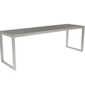 Россия Полка настольная 1-ярусная сплошная 1400*400*400 нерж. /1/