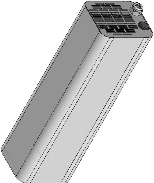 СИКОМ (Росия) Рециркулятор-облучатель бактерицидный РУФ-1.1.8 нерж. сталь