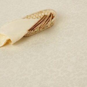 Текстиль (Россия) Скатерть 145*180 см. молоко мелкий цветок /3/ Под заказ