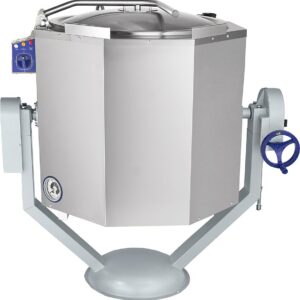 Чувашторгтехника (Россия) Котел 160 л. пищеварочный с ручным опрокидыванием Abat /1/