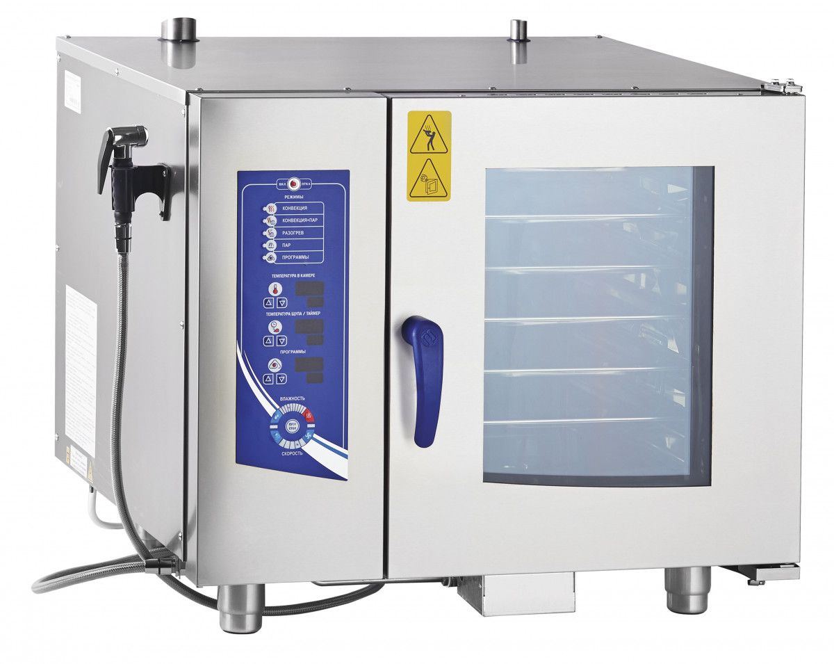 Чувашторгтехника (Россия) Пароконвектомат ПКА6-1/1ПМ Abat /1/