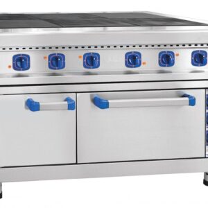 Чувашторгтехника (Россия) Плита электрическая 6-ти конфор. с духовым шкафом ЭП-6ЖШ-К-2/1 Abat /1/