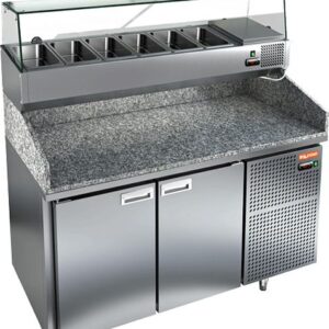 Hicold (Россия) Стол холодильный для пиццы с камен. столешн. PZ3-11/GN Hicold