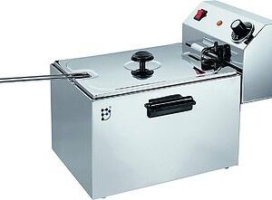 Китай Фритюрница 1-секционная, 8 л. 345*455*305 мм. нерж /1/