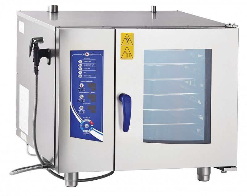Чувашторгтехника (Россия) Пароконвектомат ПКА6-1/1ПМ2 Abat /1/