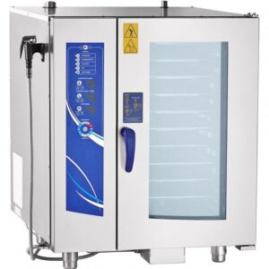 Чувашторгтехника (Россия) Пароконвектомат ПКА10-1/1ПМ2-01(автоматическая мойка) бойлерного типа Abat /1/