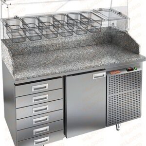 Hicold (Россия) Стол холодильный для пиццы PZ4-1/GN 6R Hicold