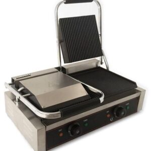 Гриль(Китай) Гриль контактный 580*400*210 мм, 3 рифл. чугун. поверхности (темп. режим: +50/+300°С) /1/