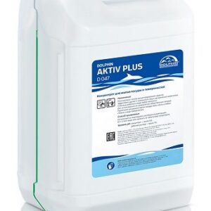 Проф. химия (Россия) Средство для ручной мойки посуды 5 л. высококонцентр. в воде любой жестк. ph 8 AKTIV Plus /1/3/