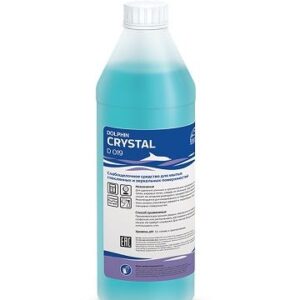 Проф. химия (Россия) Стеклоочиститель для стеклянных и зеркальных поверхностей 1 л. нейтральный ph 7 Crystal /1/12/