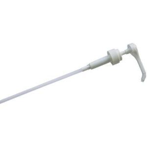MGprof Дозатор помпа 5 мл. d=31 мм. L=39 см. для напитков, сиропов, соусов универсальный, белый MGprof /1/