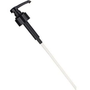 MGprof Дозатор помпа 5 мл. d=31 мм. L=39 см. для напитков, сиропов, соусов универсальный, черный MGprof /1/