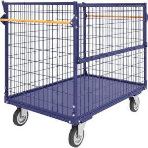 Россия Тележка сетчатая 800*1200*920 с колесами, сетч. крышкой и ручками /1/