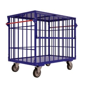 Россия Тележка трубчатая 800*1200*920 с колесами и сетч. крышкой /1/