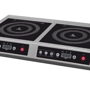 Китай Плита индукционная 2-конфор., 685*400*105 мм, 9 уров. мощности (с таймером) /1/