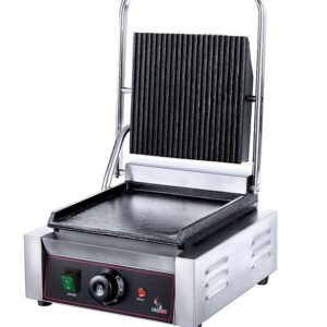 Гриль(Китай) Гриль контактный 400*300*210 мм, 1 рифл. и 1 гладк. чугун. поверхности (темп. режим: +50/+300°С) /1/